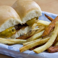 Mini-Burger Half Basket