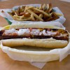 Grilled Foot Long Hot Dog