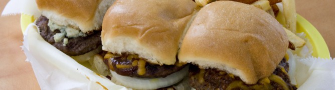 Mini Burger Sampler Basket